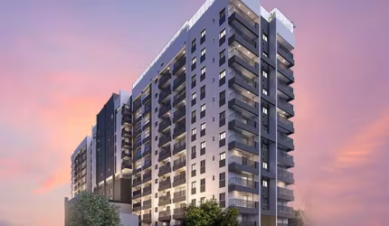 Tãone Vila Mariana | Construtora Vinx | Construção | 48 metros | 02 dormitórios | suíte | varanda | 01 vaga