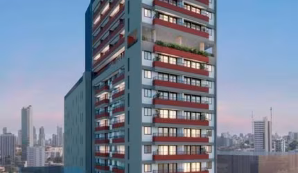Statiton Vila Madalena | Construtora Viver SP | Construção | 35 metros | studio | com varanda