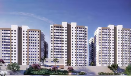 Residencial Passeio Anchieta | Construtora Ecco | 38 metros | 02 dormitórios | sem varanda e vaga