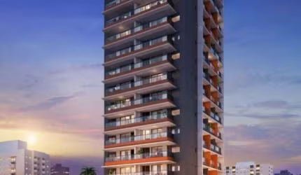 Art.Julia | Construtora C2J | Construção | 28 metros | Studios com varanda | sem vaga