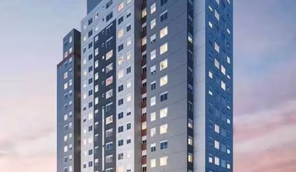 Dom Brás | Construtora Tibério | Pronto | 34 metros | 02 dormitórios | sem varanda