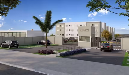 Residencial Mazarello | Construtora MRV | Construção | 40 metros | 02 dormitórios | sem varanda | 01 vaga