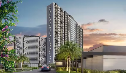 Mérito Guarulhos | Construtora Cury | Construção | 37 metros | 02 dormitórios | com varanda | 01 vaga