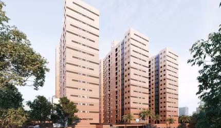 Turmalinas Condomínio Clube | Construtora Cavazani | Construção | 42 metros | 02 dormitórios | com varanda | 01 vaga