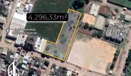 Terreno com 4.296,33 metros quadrados - Zona Sul