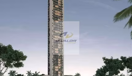 Vendo apartamentos com vista mar, de 83 m2, varanda, sala p/ 2 ambientes, 3 quartos com 2 suítes e 2 vagas