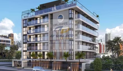 Vendo Flats de 22,80 à 36,96m², na melhor localização da praia de Manaíra