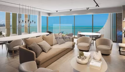 Vendo apartamentos na Av. beira mar do cabo branco, 201m2, 204 m2 ou 322m2, varanda gourmet, 3 suites, 3 vagas