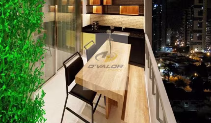 Vendo apto com 81 m2, com varanda, 3 quartos s/ 1 suíte, Wc social, sala p/ 2 ambientes + 2 vgs