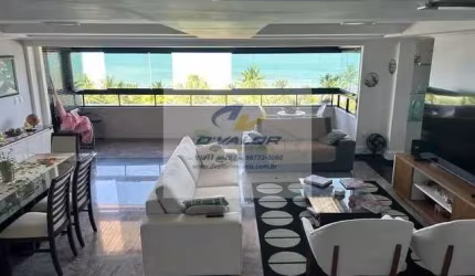 Vendo Cobertura Duplex, com vista para o mar, 347m², 3 suítes, sala p/ 3 ambientes e 2 vagas