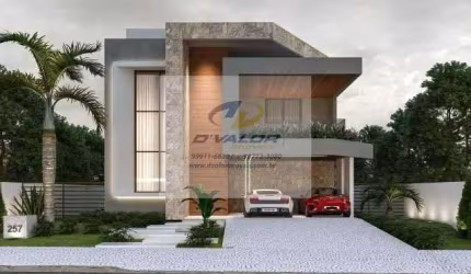 Vendo Casa em Condomínio Fechado, com 295 m², 4 suítes (1 master) + DCE e 4 vagas
