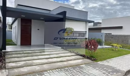 Vendo Casa, em Condomínio Fechado, com 225 m², área gourmet, piscina e 2 vagas
