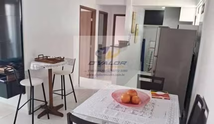 Vendo Apartamento, Mobiliado, com 59 m², 2 quartos s/ 1 suíte, sala p/ 2 ambientes e  vaga