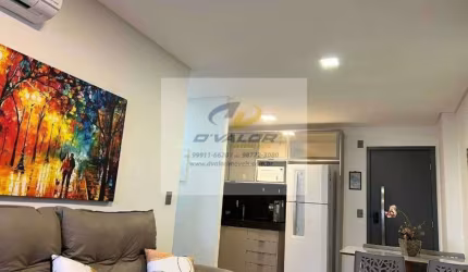 Vendo Apartamento, Porteira Fechada, com 59 m², 2 quartos s/ 1 suíte, sala p/ 2 ambientes e 1 vaga