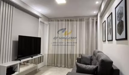 Vendo apartamento novo PORTEIRA FECHADA de 50,74 m², 2 suítes, sala p/ 2 ambientes e 1 vaga
