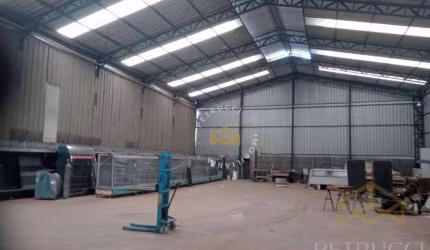 Barracão Industrial para locação, Jardim Maria Bonati Bordignon, Mogi Mirim - BA0004.
