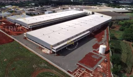 Galpão Comercial para locação, Parque Industrial Recanto, Nova Odessa - GA0028.