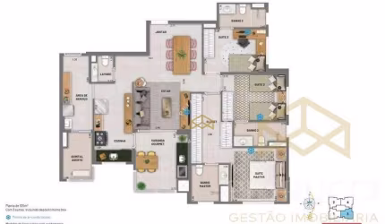 Apartamento Residencial à venda, Grupo Residencial do Iapc, Campinas - AP1278.