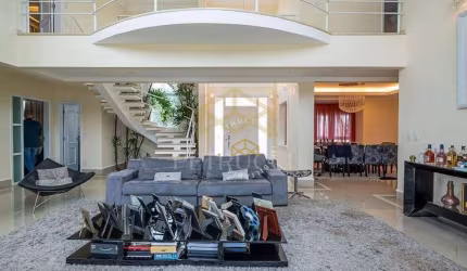Casa com 4 dormitórios à venda, 530 m² por R$ 3.445.000,00 - Condomínio Residencial Terras de Santa Tereza - Itupeva/SP