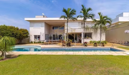 Casa com 4 dormitórios à venda, 460 m² por R$ 4.950.000,00 - Condomínio Residencial Villa Lombarda - Valinhos/SP