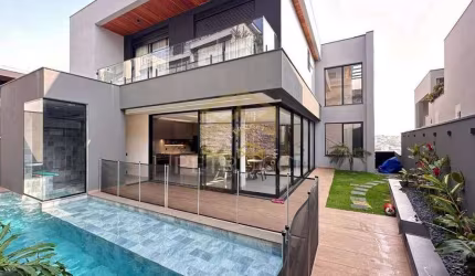 Casa com 3 dormitórios à venda, 400 m² por R$ 5.000.000,00 - Alphaville Dom Pedro - Campinas/SP