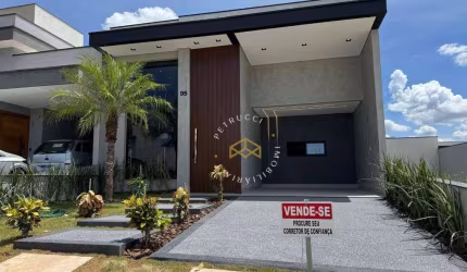 Casa com 3 dormitórios à venda, 135 m² por R$ 1.250.000,00 - Loteamento Park Gran Reserve - Indaiatuba/SP