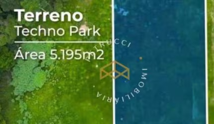 Terreno à venda, 5195 m² por R$ 8.900.000,00 - Techno Park - Campinas/SP