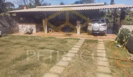 Chácara Residencial à venda, Chácara de Recreio Santa Fé, Campinas - CH0370.