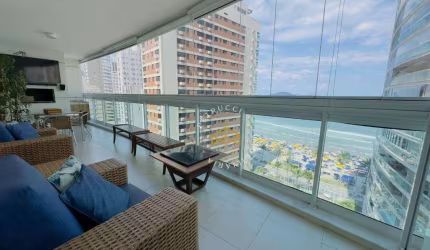 Apartamento com 2 dormitórios para alugar, 100 m² por R$ 14.800,00/mês - Astúrias Frente Mar - Guarujá/SP