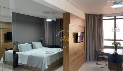 Flat com 1 dormitório para alugar, 47 m² por R$ 4.050,00/mês - Centro - Campinas/SP