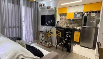 Apartamento mobiliado com 2 quartos, 45 m², Jardim Alto da Boa Vista - Valinhos/SP