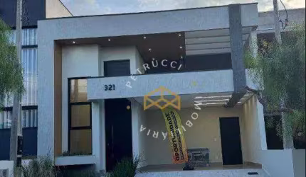 Casa com 3 dormitórios à venda, 149 m² por R$ 1.300.000,00 - Residencial Terras da Estância - Ala do Bosque - Paulínia/SP