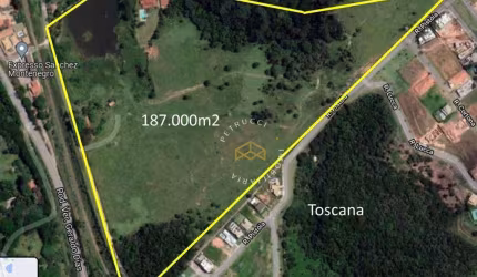 Área à venda, 187000 m² por R$ 18.000.000,00 - Monte Alegre - Vinhedo/SP