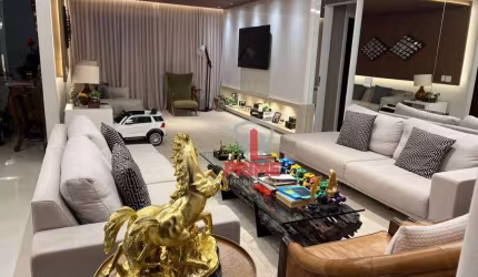 Apartamento à venda no Edifício Casa Batlló na Gleba Fazenda Palhano em Londrina. Com 3 suítes, com closet, completo em armários e ar condicionado, sa