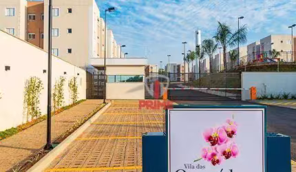 Apartamento à venda no Edifício Vila das Orquídeasno Dom Pedro II em Londrina. Térreo, contendo 2 quartos, 1wcs, sala e cozinha e 1 vaga de garagem, 4