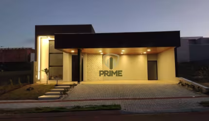 Casa à venda no Condomínio Residencial Bellevie, em Cambé. Com  3 suítes, vaga para 6 carros. Nunca habitada, ótima área de lazer.