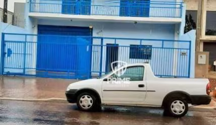 Barracão para locação na Av. Jamil Scaff em Londrina. Zona Leste. Com 2 andares: no andar de baixo possui 1 recepção, 1 banheiro, área livre e no anda
