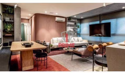 Apartamento à venda no Edifício Arch Palhano, na Gleba Palhano em Londrina.   - Possui duas suítes, completo de armários,