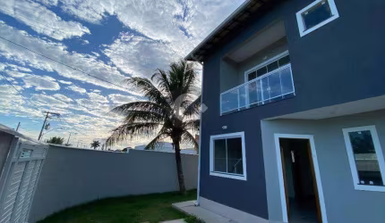 Casa para Venda em Maricá, Jardim Atlântico Leste (Itaipuaçu), 2 dormitórios, 2 suítes, 3 banheiros, 1 vaga