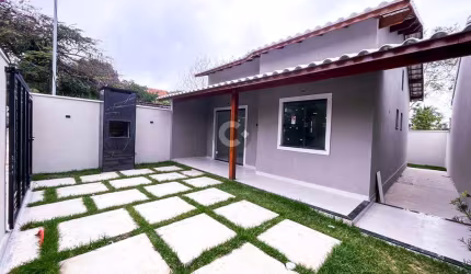 Casa para Venda em Maricá, Cajueiros (Itaipuaçu), 2 dormitórios, 1 suíte, 2 banheiros, 2 vagas