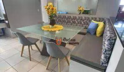 Apartamento com 3 dormitórios à venda, 104 m² por R$ 675.000,00 - Vila Guilhermina - Praia Grande/SP