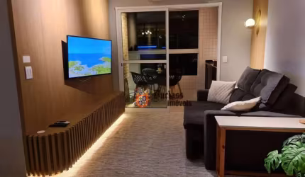 Apartamento com 2 dormitórios à venda, 77 m² por R$ 619.000,00 - Vila Atlântica - Mongaguá/SP