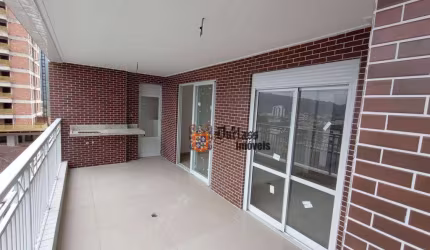 Apartamento com 2 dormitórios à venda, 94 m² por R$ 690.000,00 - Canto do Forte - Praia Grande/SP