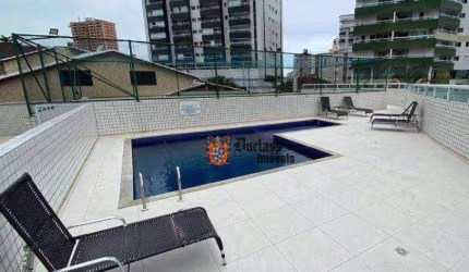 Apartamento com 2 dormitórios à venda, 72 m² por R$ 450.000 - Guilhermina - Praia Grande/SP