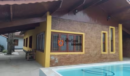 Casa com 3 dormitórios à venda, 125 m² por R$ 570.000 - Balneário São Jorge - Itanhaém/SP