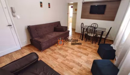 Apartamento com 1 dormitório à venda, 51 m² por R$ 345.000,00 - Canto do Forte - Praia Grande/SP