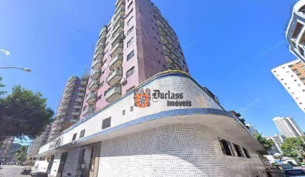 Apartamento com 2 dormitórios à venda, 90 m² por R$ 438.000 - Canto do Forte - Praia Grande/SP