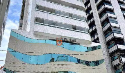Apartamento com 3 dormitórios à venda, 116 m² por R$ 940.000,00 - Vila Guilhermina - Praia Grande/SP