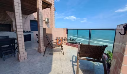 Cobertura com 4 dormitórios à venda, 224 m² por R$ 1.435.000 - Caiçara - Praia Grande/SP