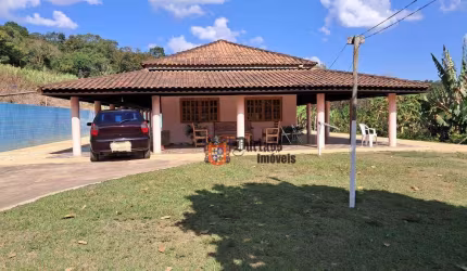 Sítio com 4 suítes à venda, 57000 m² por R$ 1.590.000 - Estiva do Agudos - Bragança Paulista/SP